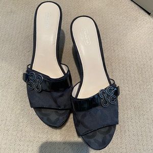 Coach Platform Heels